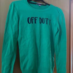 Green 'Off Duty' women’s Sweater Lilly Pulitzer six m